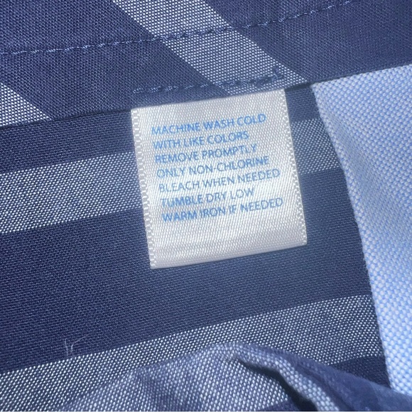 Southern Tide Men's Blue Striped Chino Shorts 100% Cotton 34x8 Mint Condition - Picture 8 of 8